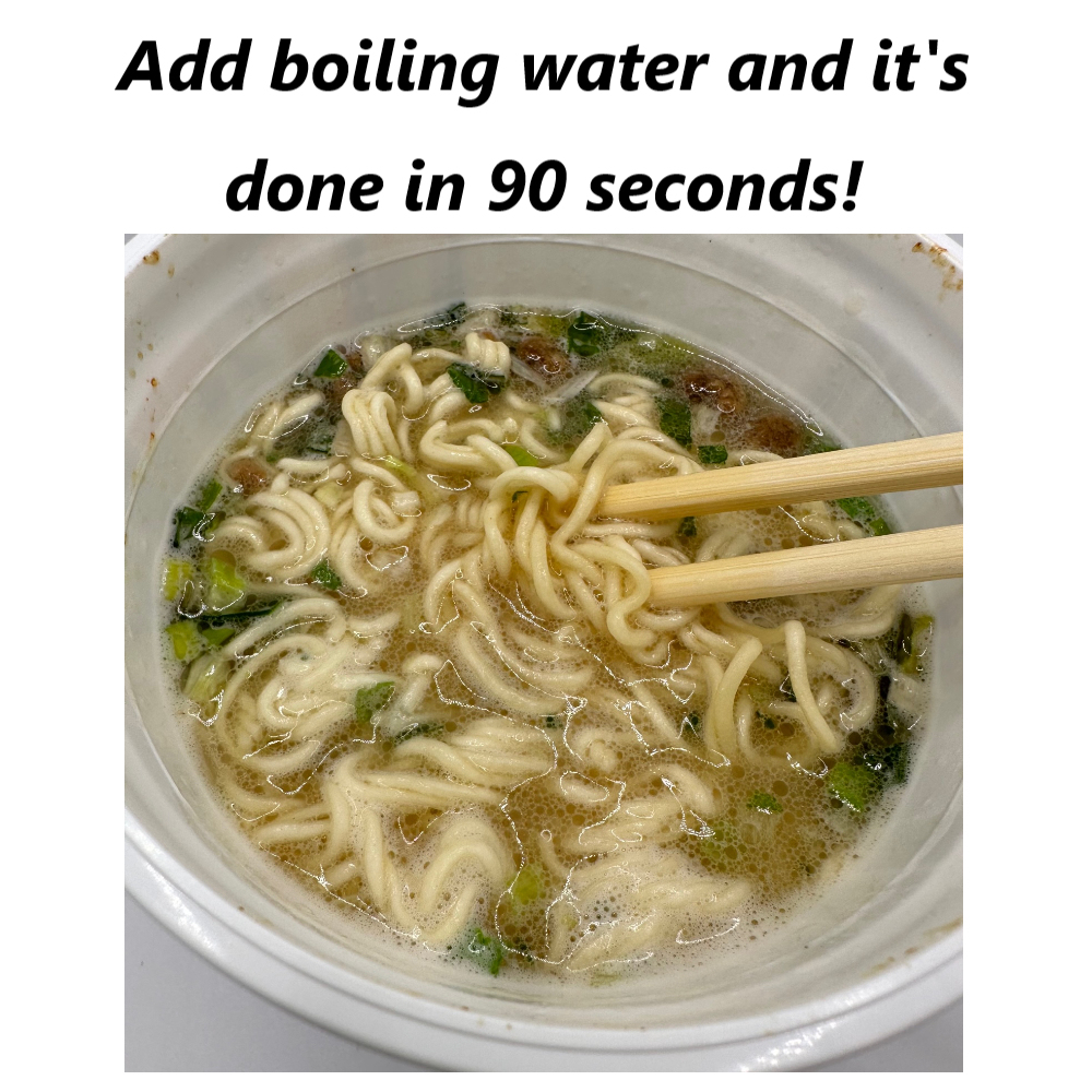 Sanyo Food Ramen  noodles "shinshin" The most popular tonkotsu ramen in Hakata, Fukuoka!  97g  [Direct from Japan]