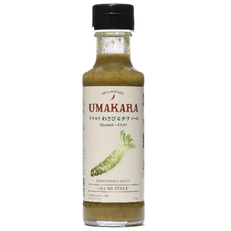 Kiyotoku UMAKARA Wasabi & Chili Sauce Wasabi Steak Sauce Japan【Direct from Japan】-FUKUOKA_OTAKU
