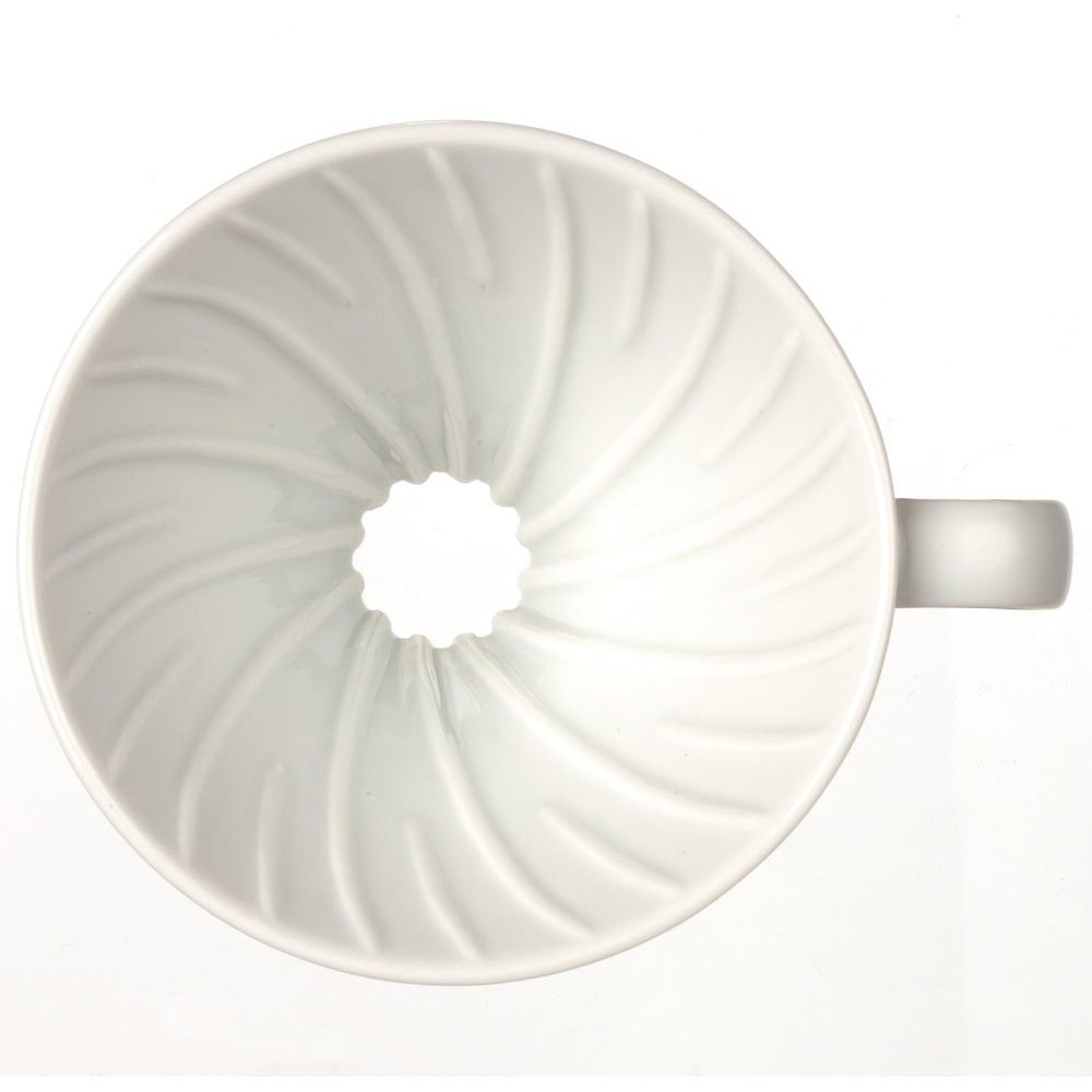 HARIO XVDD-3012W [V60 Ceramic Dripper 02 Set] Coffee Accessories [Direct from Japan]-FUKUOKA_OTAKU