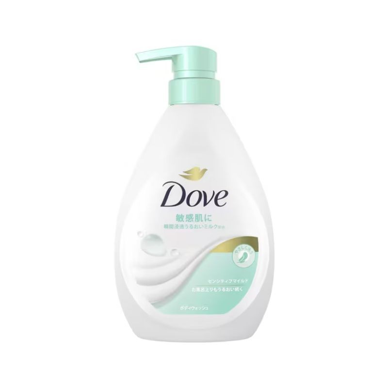 Dove Body Wash Sensitive Mild Bottle 470g/Refill 330g, 640g/Bottle + Refill【Direct from Japan】