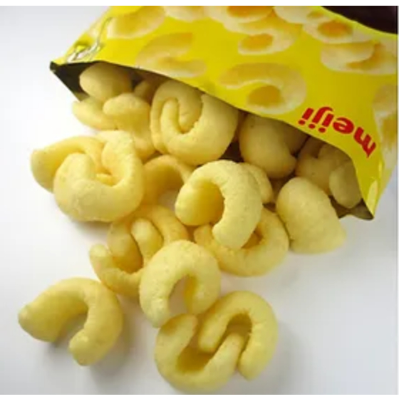 Meiji "Curl" "Cheese Flavor" / ``UsuAji'' Non-fried Snacks  [Direct from Japan]-FUKUOKA_OTAKU