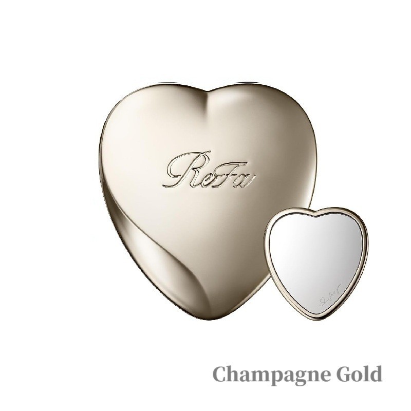 Refa Heart Mirror Makeup Hair Styling Touch-Up Compact Handheld Mirror【Direct from Japan】-FUKUOKA_OTAKU