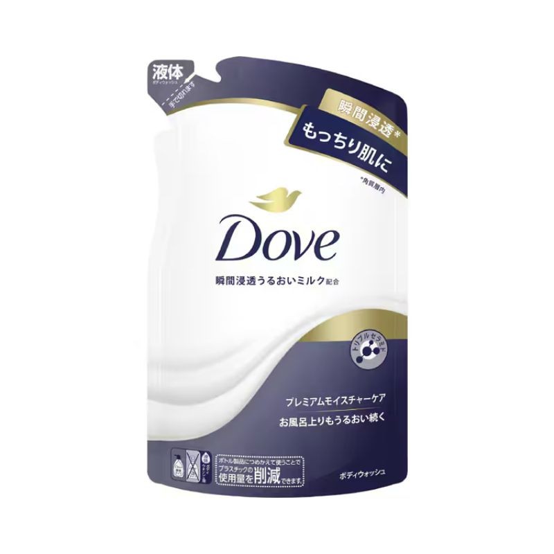 Dove Body Wash Premium Moisture Care Bottle 470g/Refill 330g, 640g/Bottle + Refill【Direct from Japan】-FUKUOKA_OTAKU