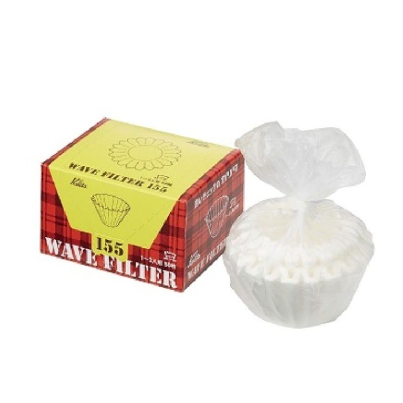 Coffee Filter Kalita Wave Dripper KWF155/185 50 Sheets【Direct from Japan】
