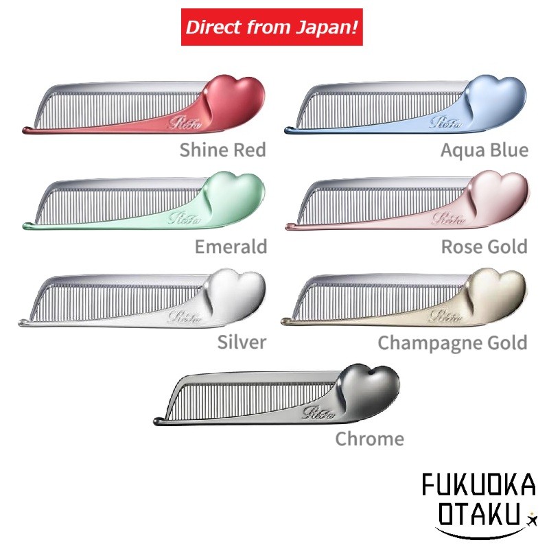 Refa Heart Comb Aila Folding Hair Styling Tool Hair Care【Direct from Japan】-FUKUOKA_OTAKU