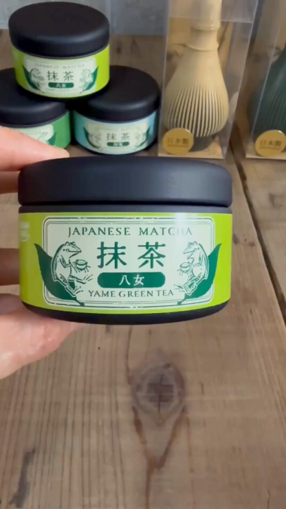 Matcha Green Tea Powder 40g – Yame (Fukuoka) / Uji (Kyoto) / Chiran (Kagoshima)｜Made in Japan 【Direct from Japan】