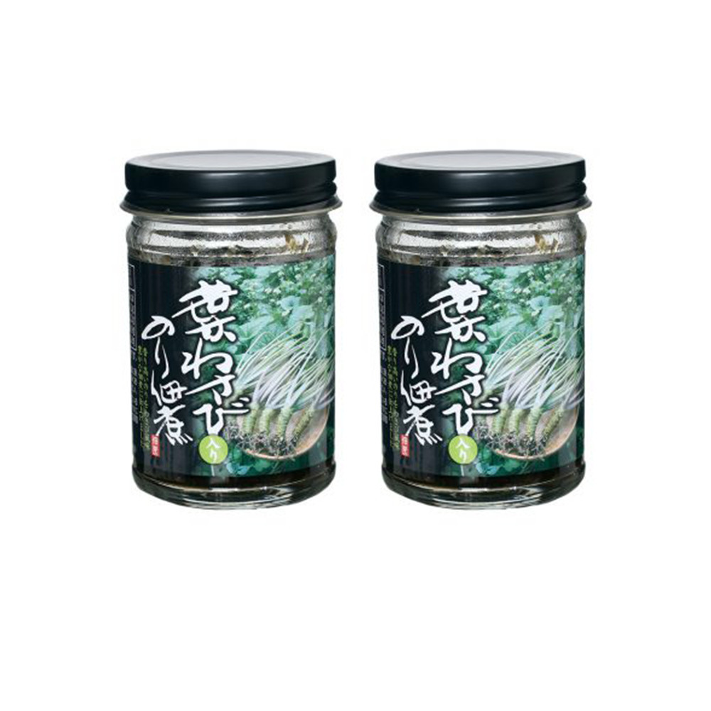 NBR Seaweed Simmered with Wasabi Leaves 150g Rice Topping Made in Japan【Direct from Japan】-FUKUOKA_OTAKU