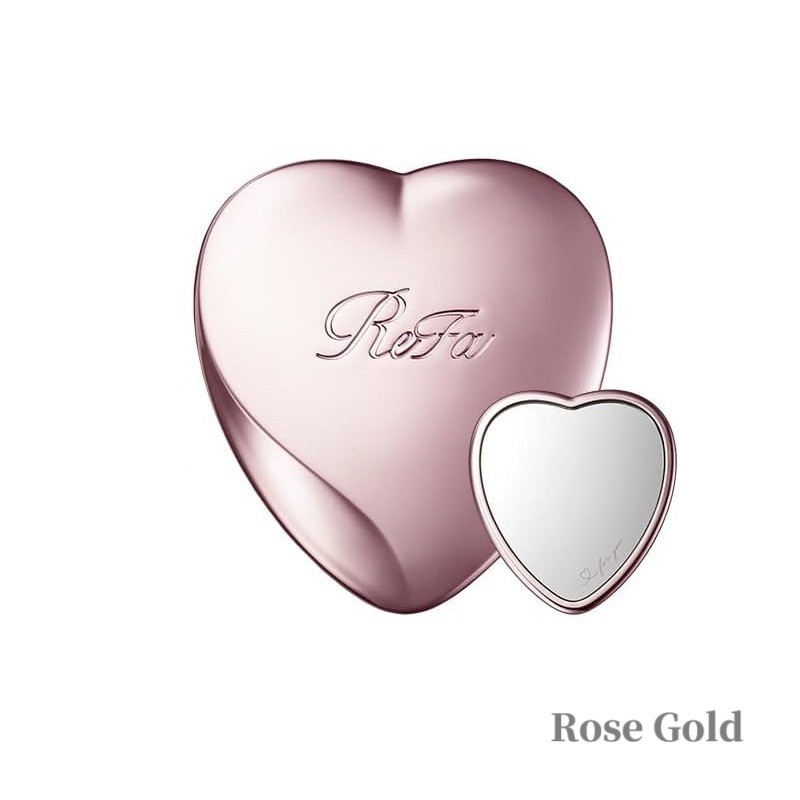 Refa Heart Mirror Makeup Hair Styling Touch-Up Compact Handheld Mirror【Direct from Japan】-FUKUOKA_OTAKU