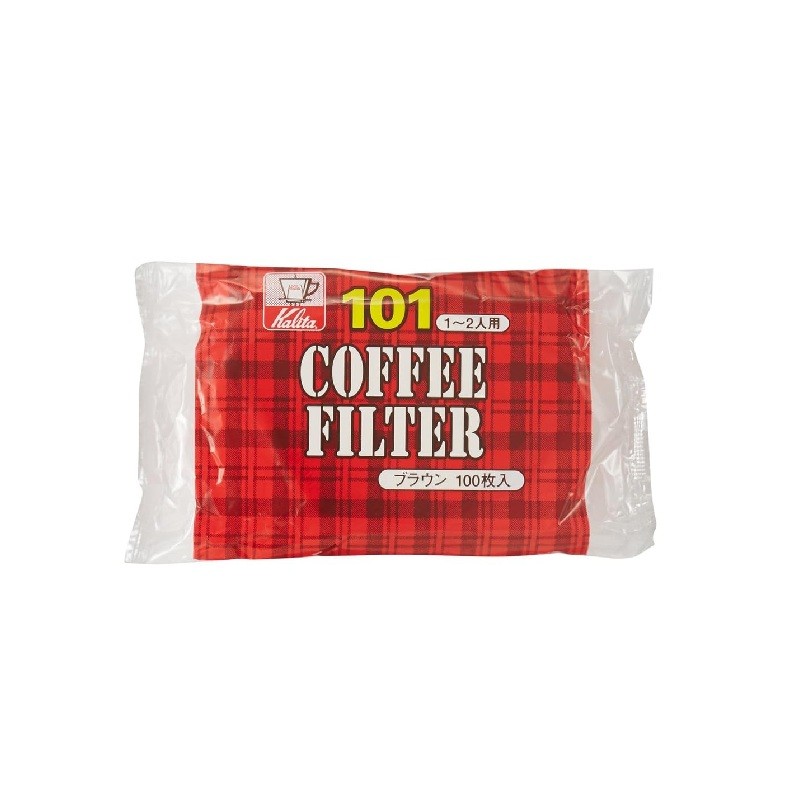 Coffee Filter Kalita Brown 100 Sheets【Direct from Japan】