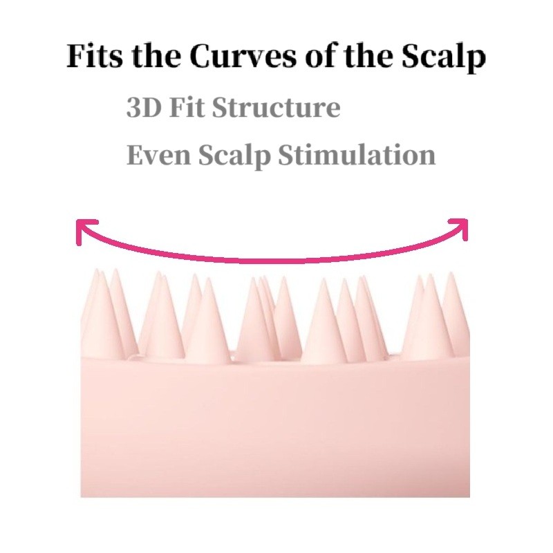 Refa Heart Brush for Scalp Hair Care Shampoo Scalp Massage Tool【Direct from Japan】-FUKUOKA_OTAKU