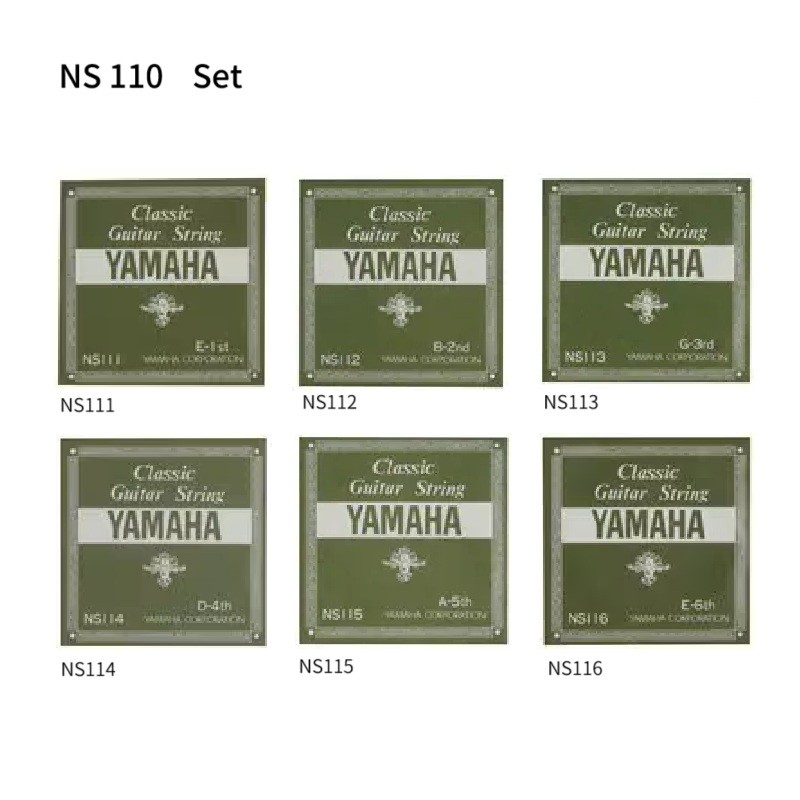 YAMAHA Classical Guitar String Set NS110 Guitar Music Made in Japan【Direct from Japan】