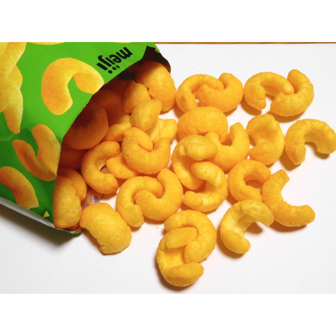 Meiji "Curl" "Cheese Flavor" / ``UsuAji'' Non-fried Snacks  [Direct from Japan]-FUKUOKA_OTAKU