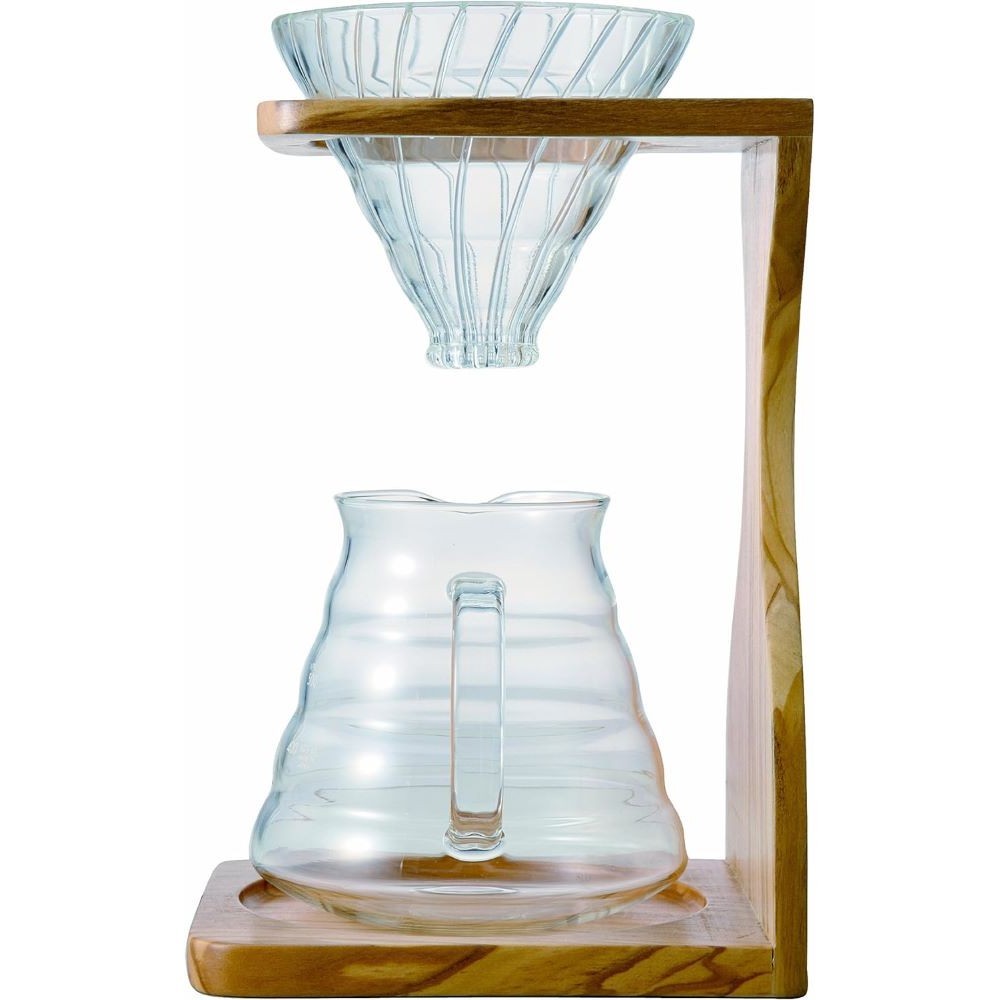 HARIO VSS-1206-OVV60 [Olive Wood Stand Set] Coffee Accessories [Direct from Japan]-FUKUOKA_OTAKU