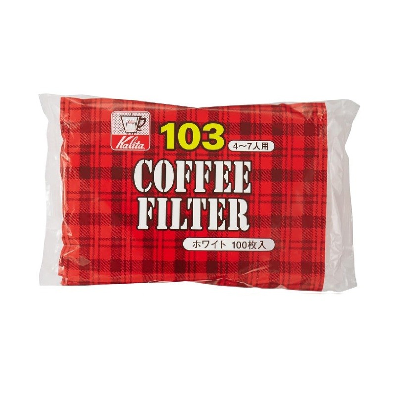 Coffee Filter Kalita White 100 Sheets【Direct from Japan】-FUKUOKA_OTAKU