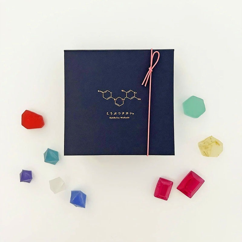 Harapecolab Kohakutou Crystal Candy & Japanese Black Tea Akari Set