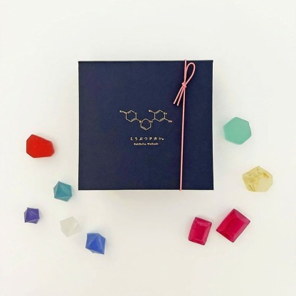 Harapecolab Kohakutou Crystal Candy & Japanese Black Tea Akari Set