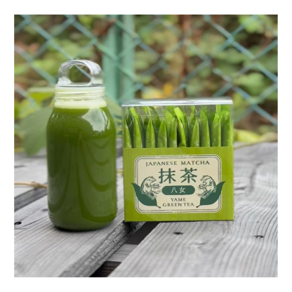 [Fukuoka Yame] Matcha Stick 2g × 1 | 100% Japanese Matcha | No Additives | Powdered Green Tea | 【Direct from Japan】-FUKUOKA_OTAKU