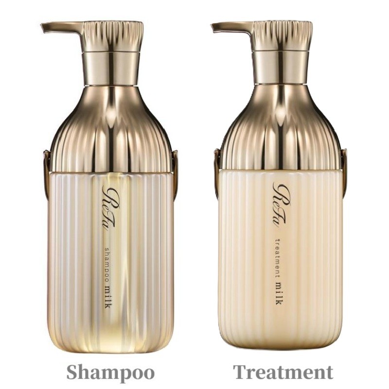 ReFa Milk Protein Royal Shampoo Treatment Leave-in Treatment Hair Care Made in Japan【Direct from Japan】-FUKUOKA_OTAKU