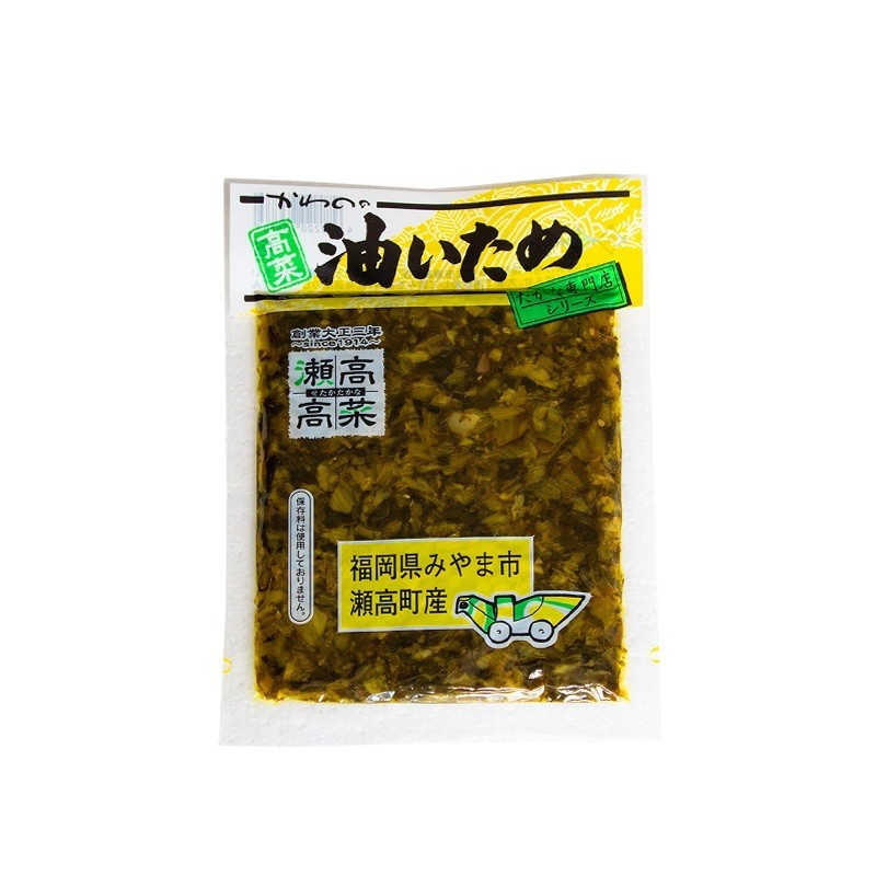 Kawano Shokuhin Takana Stir-Fried with Oil 150g Made in Japan Kyushu【Direct from Japan】