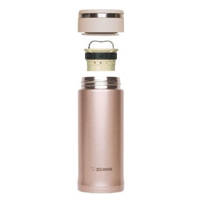 Stainless Mug ZOJIRUSHI Tea Leaf Stopper Mug 340ml Hot & Cold【Direct from Japan】-FUKUOKA_OTAKU