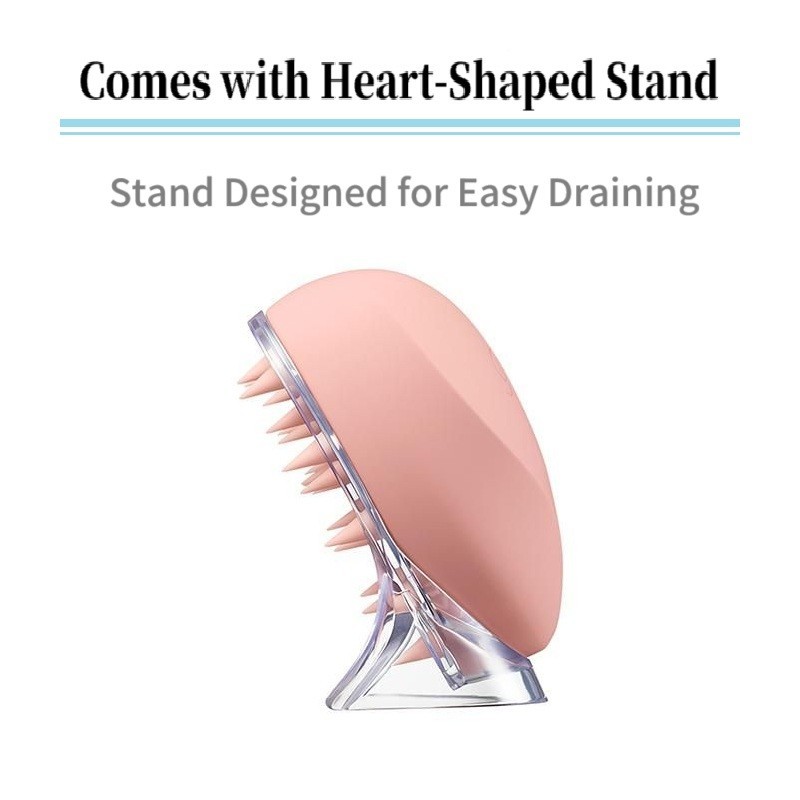 Refa Heart Brush for Scalp Hair Care Shampoo Scalp Massage Tool【Direct from Japan】-FUKUOKA_OTAKU