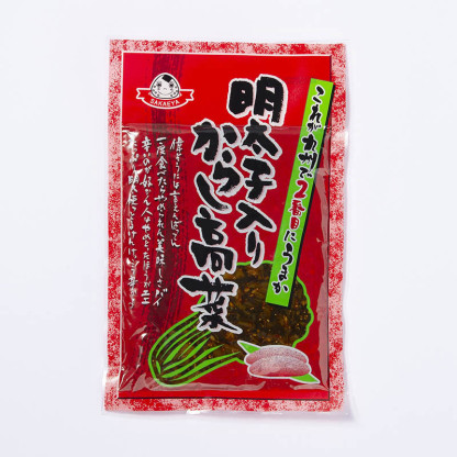 Sakaeya Takana Pickles with Spicy Cod Roe (Mentai) 120g