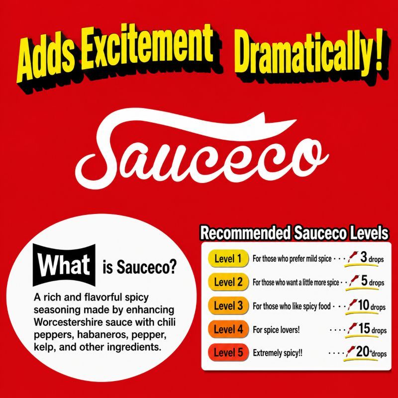 Kiyotoku Umakara Seasoning SAUCECO Worcestershire Sauce
