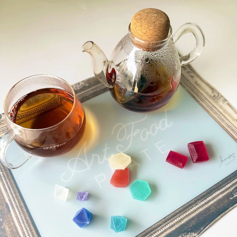 Harapecolab Kohakutou Crystal Candy & Japanese Black Tea Akari Set