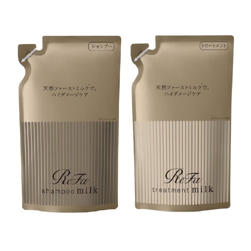 ReFa Milk Protein Royal Refill Shampoo Treatment Hair Care Made in Japan【Direct from Japan】-FUKUOKA_OTAKU