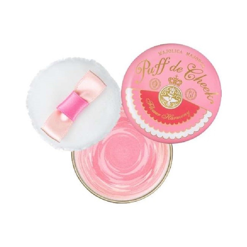 MAJOLICA MAJORCA Puff de Cheek (Flower Harmony) 2 Types  【Direct from Japan】-FUKUOKA_OTAKU