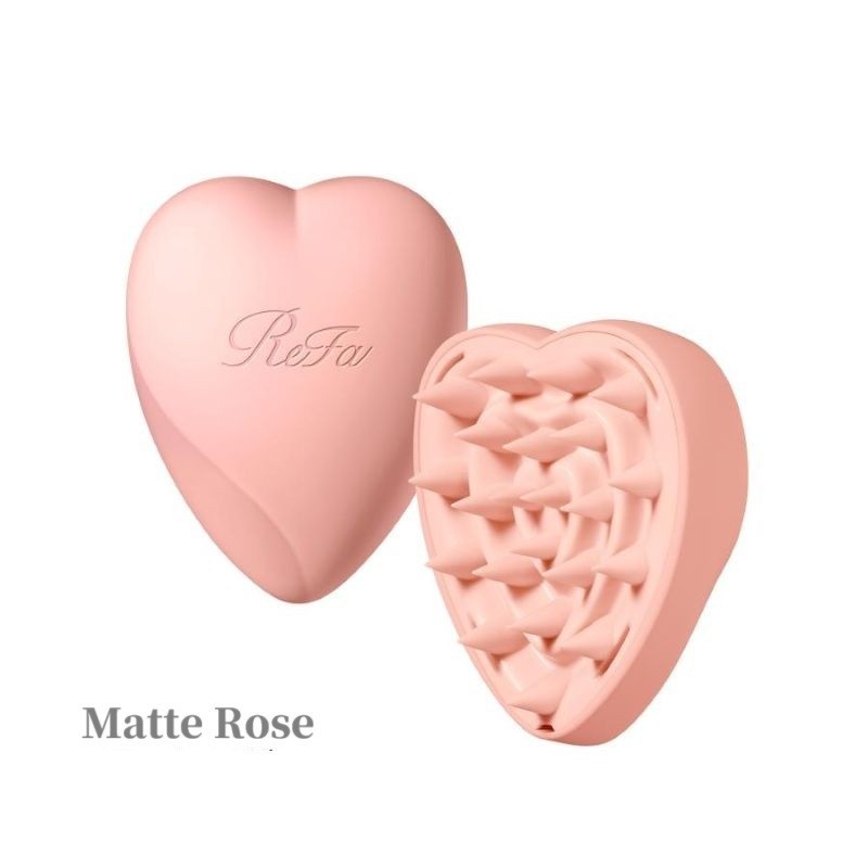 Refa Heart Brush for Scalp Hair Care Shampoo Scalp Massage Tool【Direct from Japan】-FUKUOKA_OTAKU