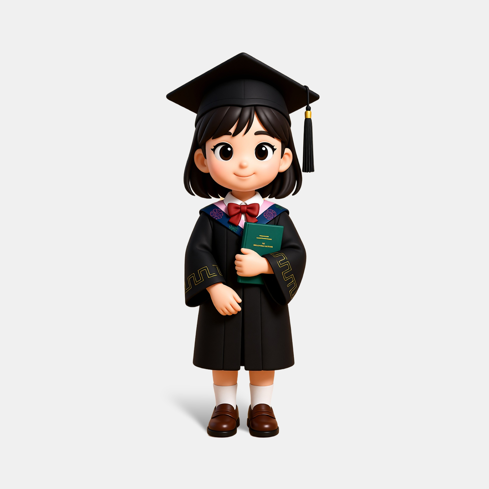 Customized 3D figure for graduates