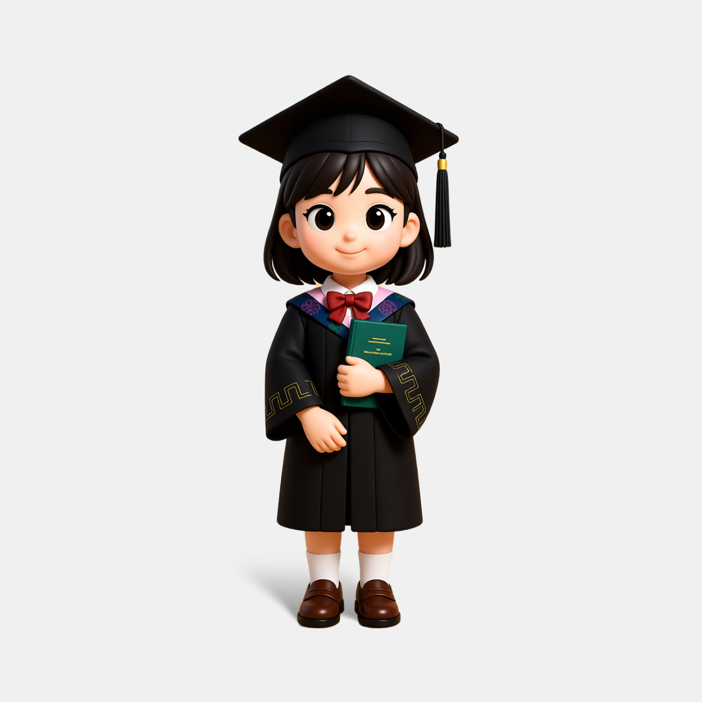 Customized 3D figure for graduates
