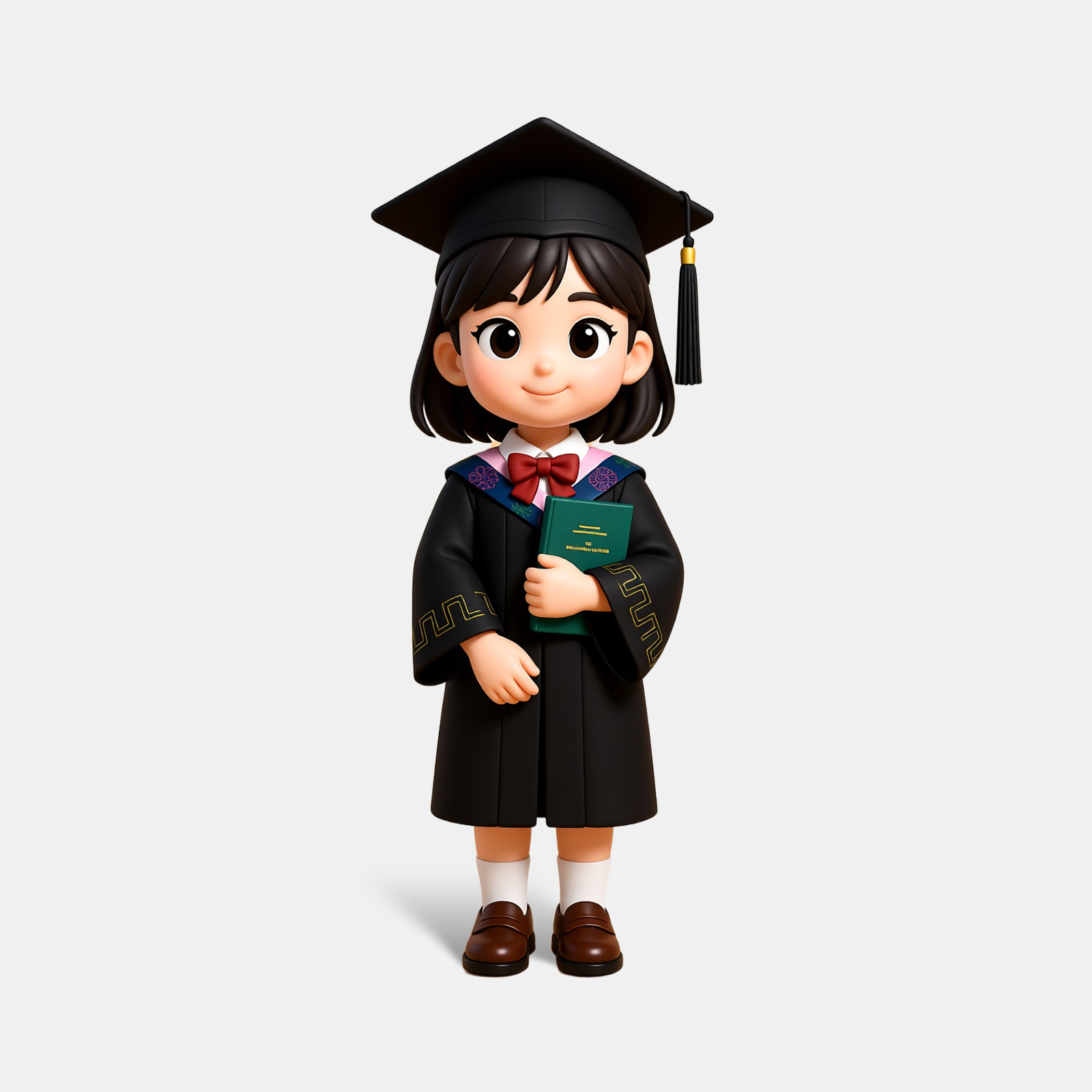 Customized 3D figure for graduates