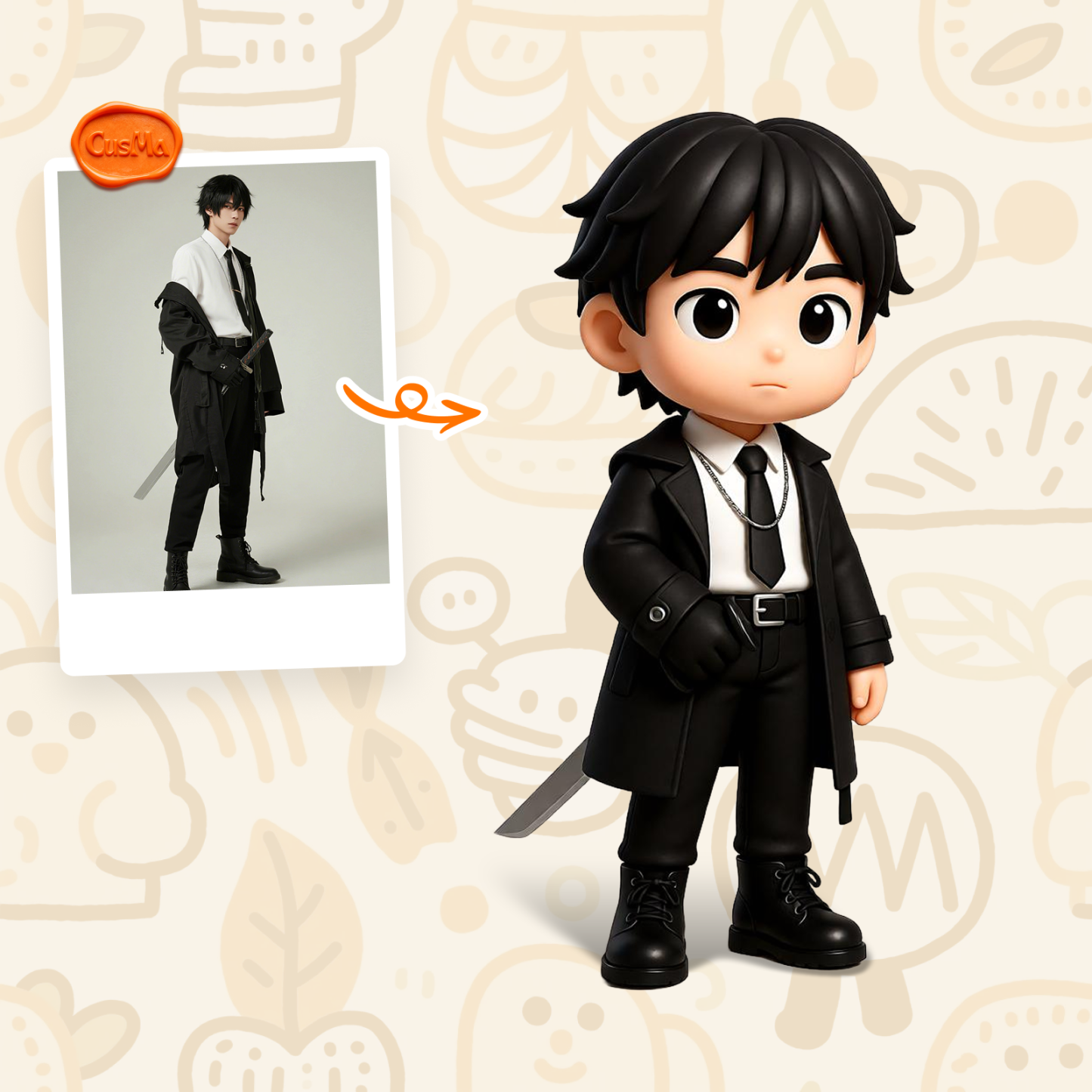 [Copy][Copy]Customized 3D figure for baby