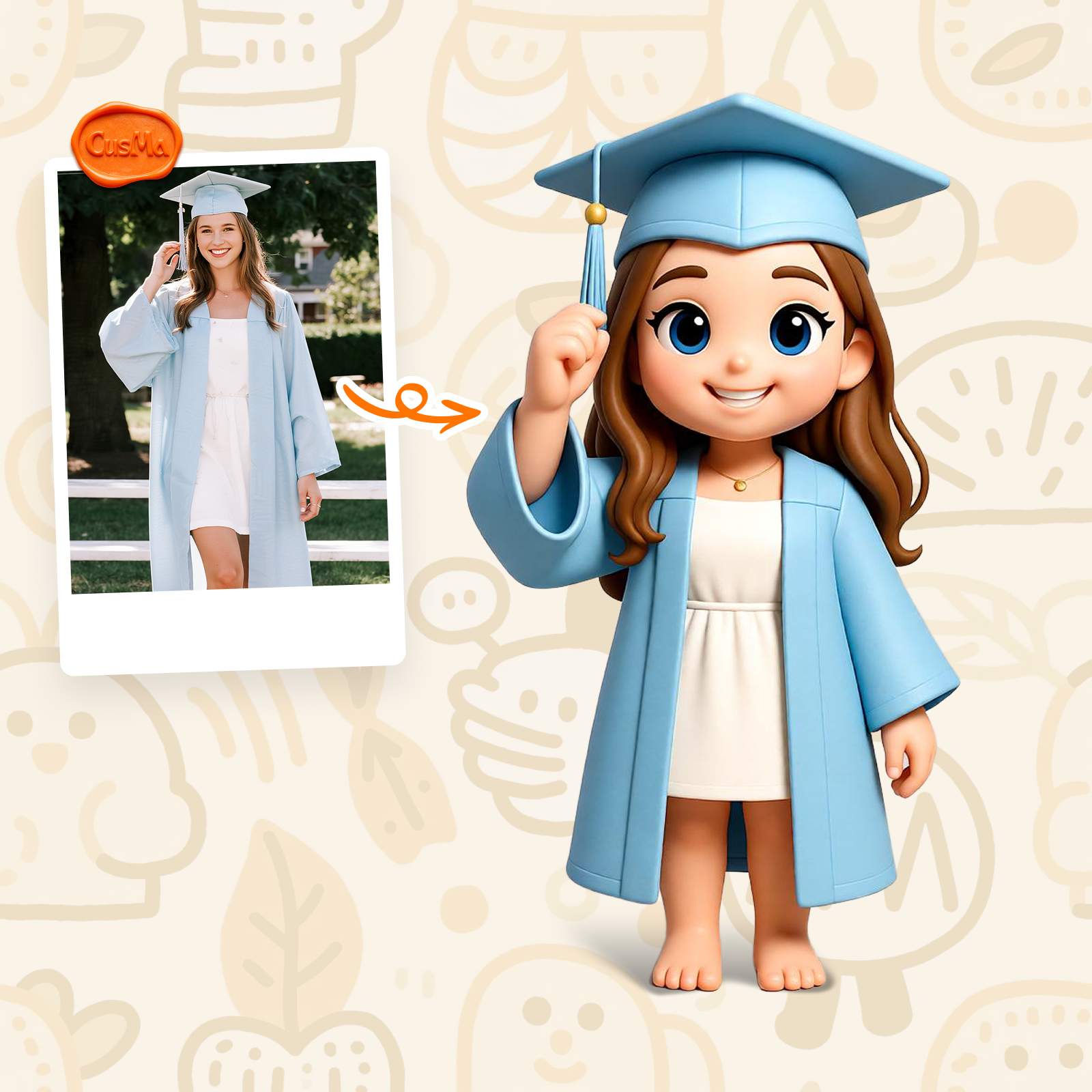 [Copy]Customized 3D figure for clown girl