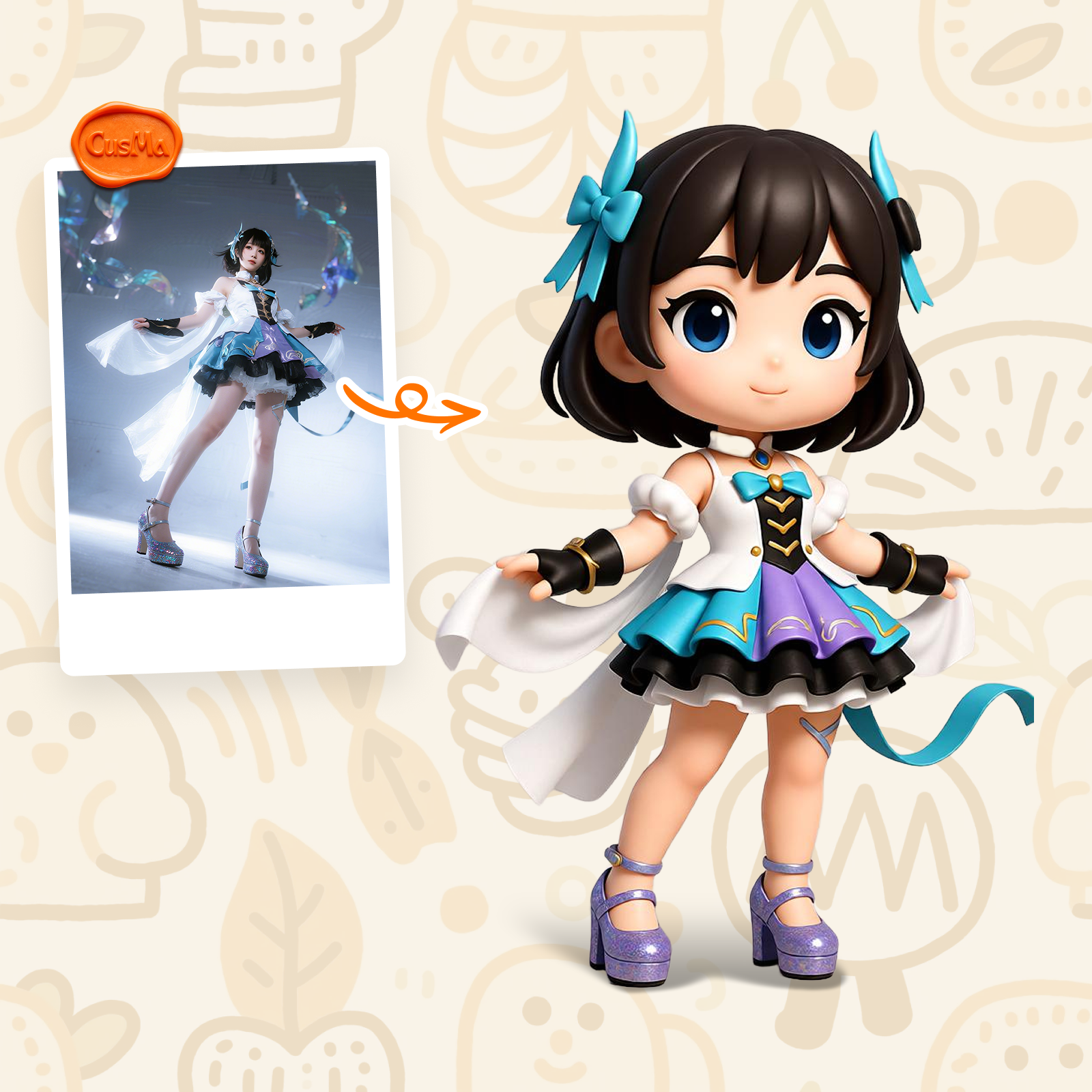 Cosplay 定制 3D 手办