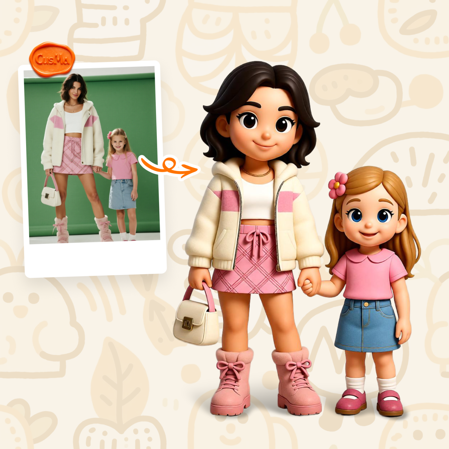 [Copy][Copy][Copy]Customized 3D figure for clown girl