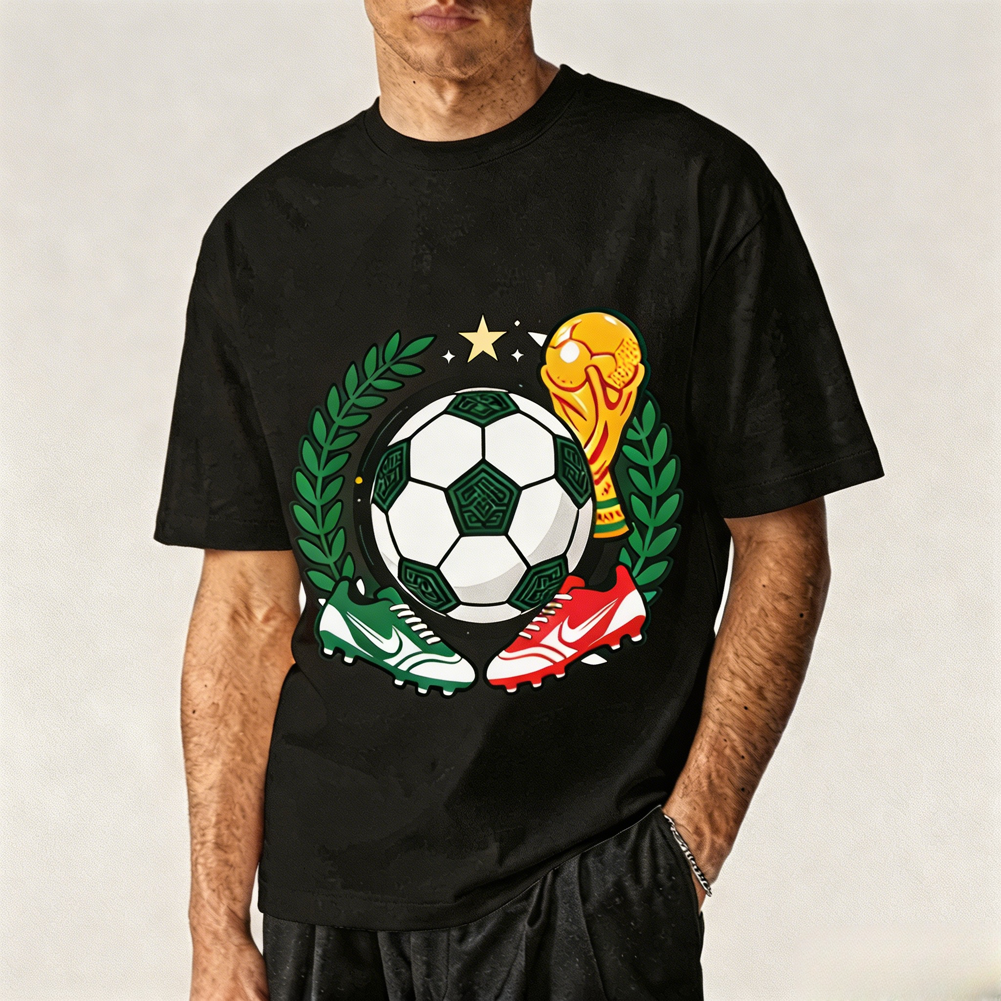 Men’s Custom World Cup Elbow-Sleeve Tee