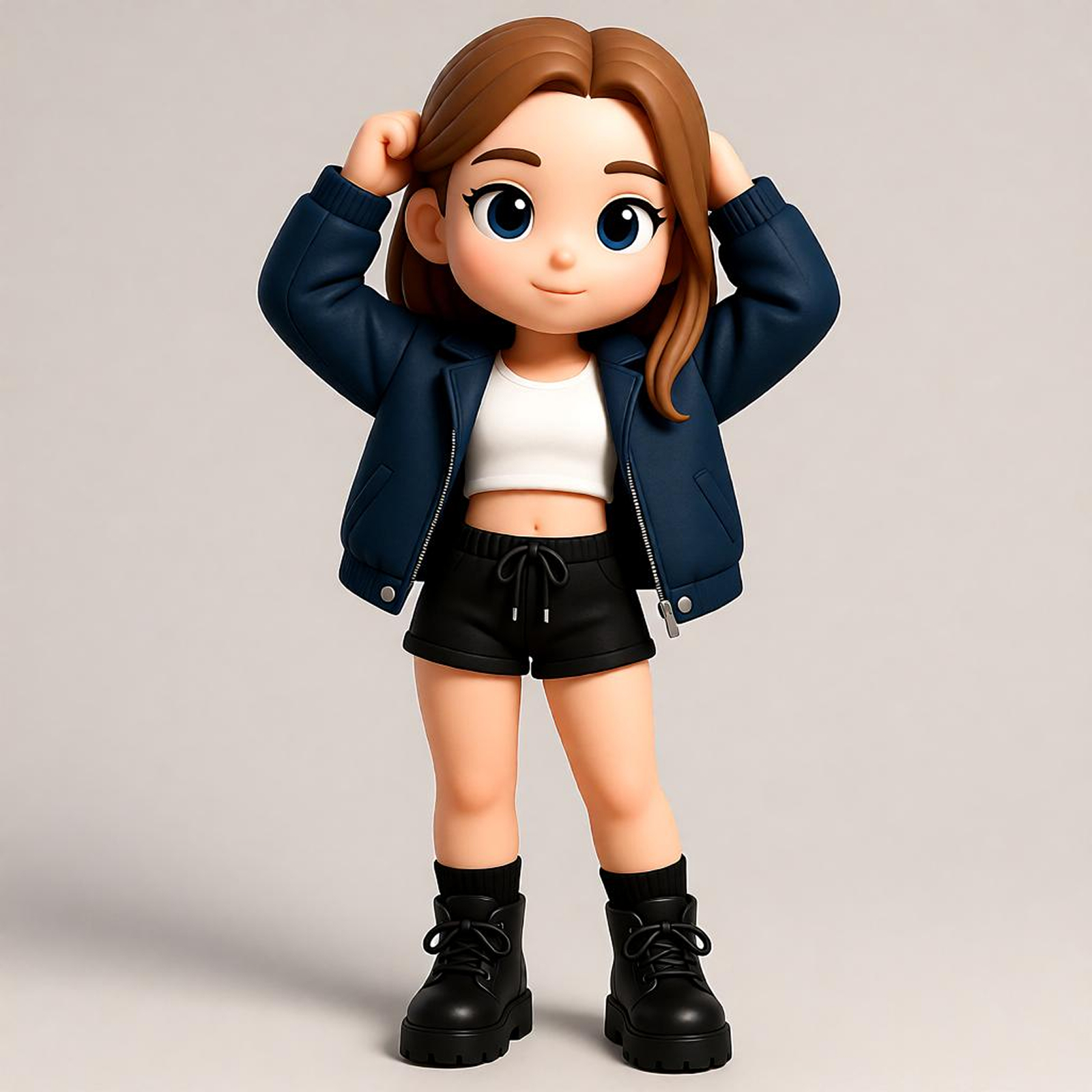 Customized 3D figure for fashion icons