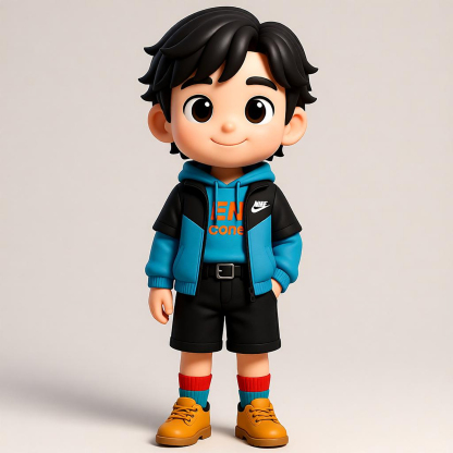 Customized 3D figure for children