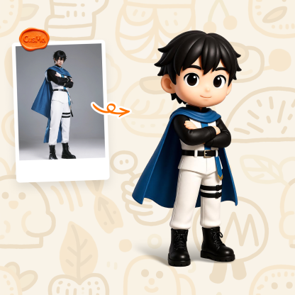 [Copy][Copy]Customized 3D figure for clown girl