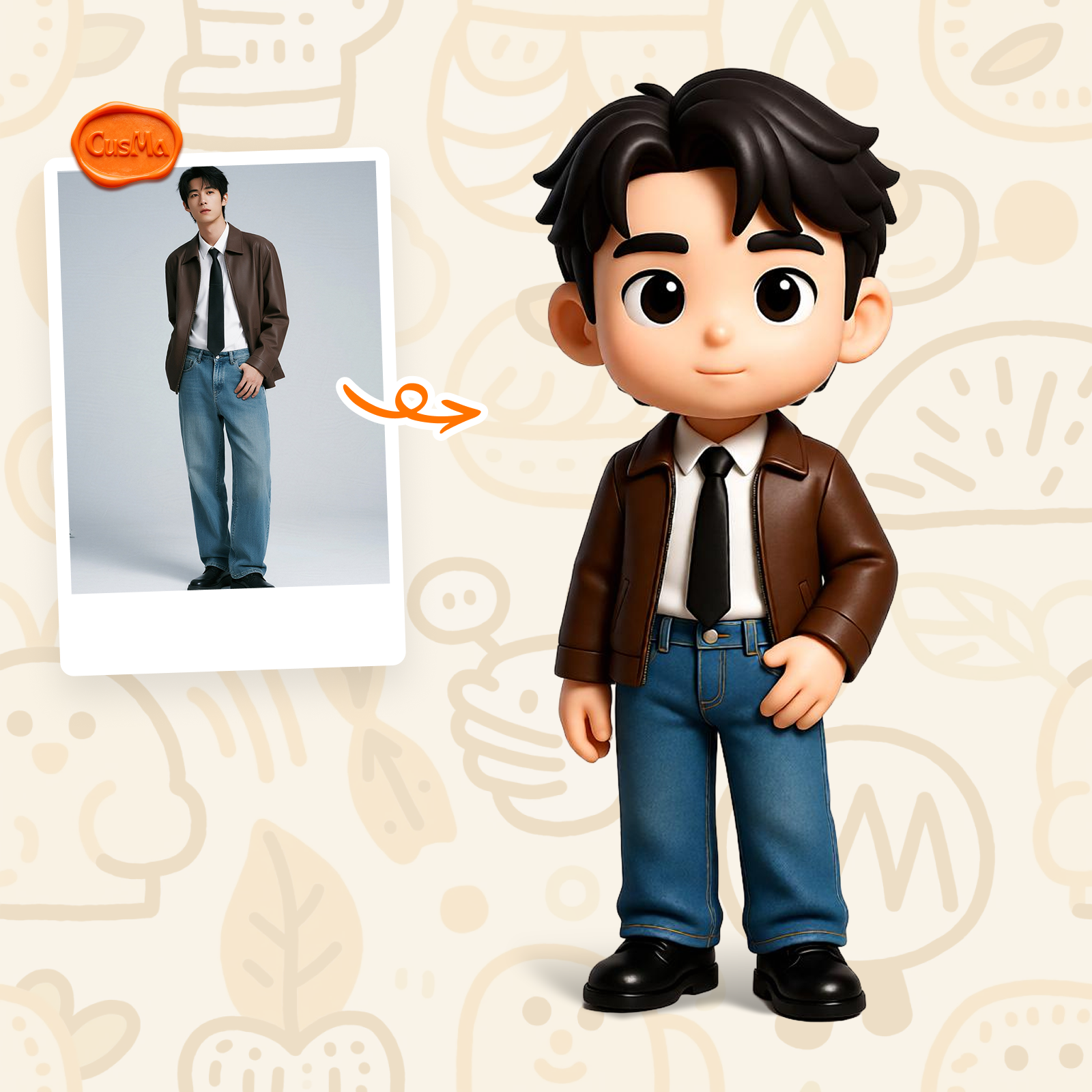 Customized 3D figure for Professional Teams