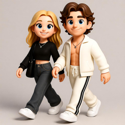 [Copy][Copy]Customized 3D figure for clown girl