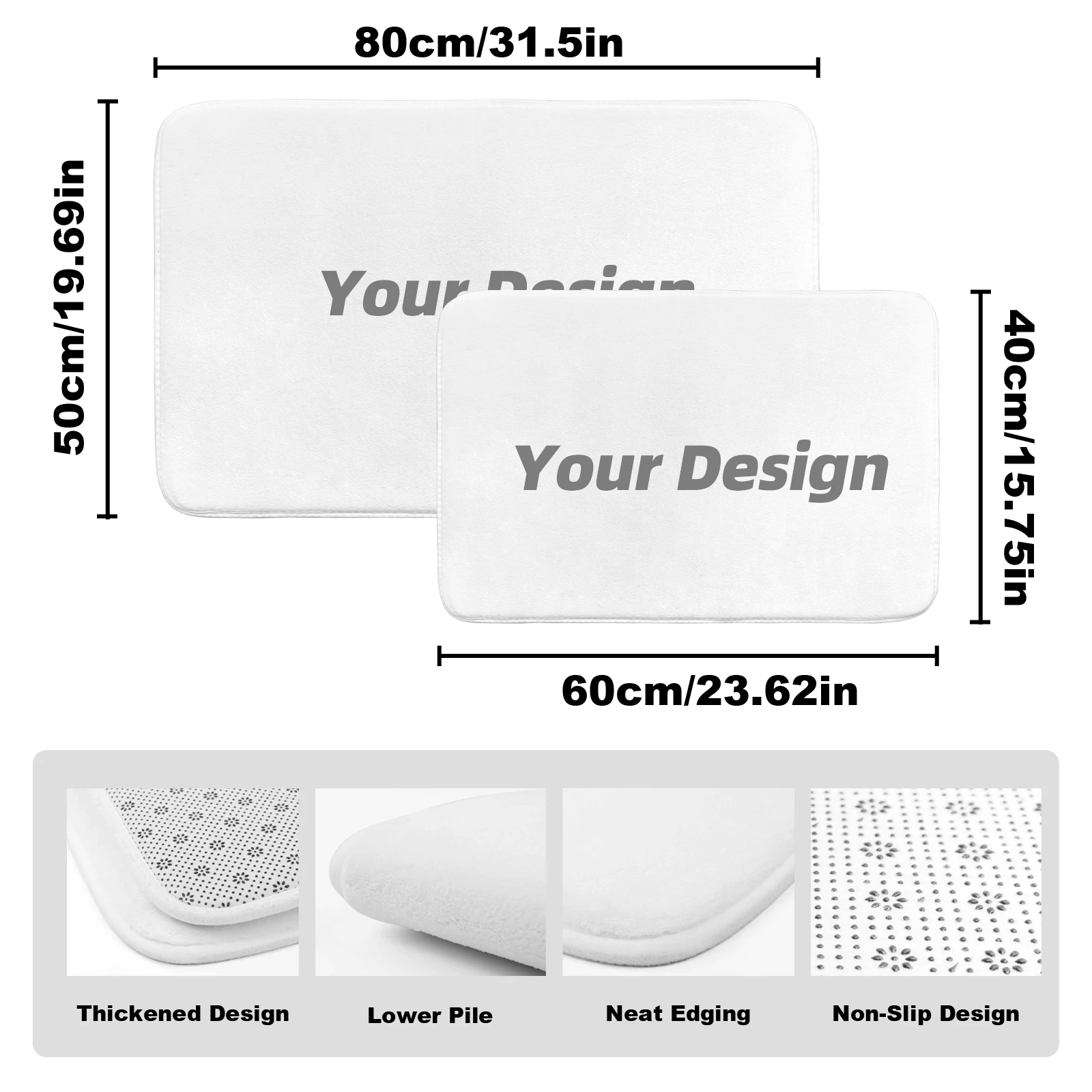 personalized floor mat