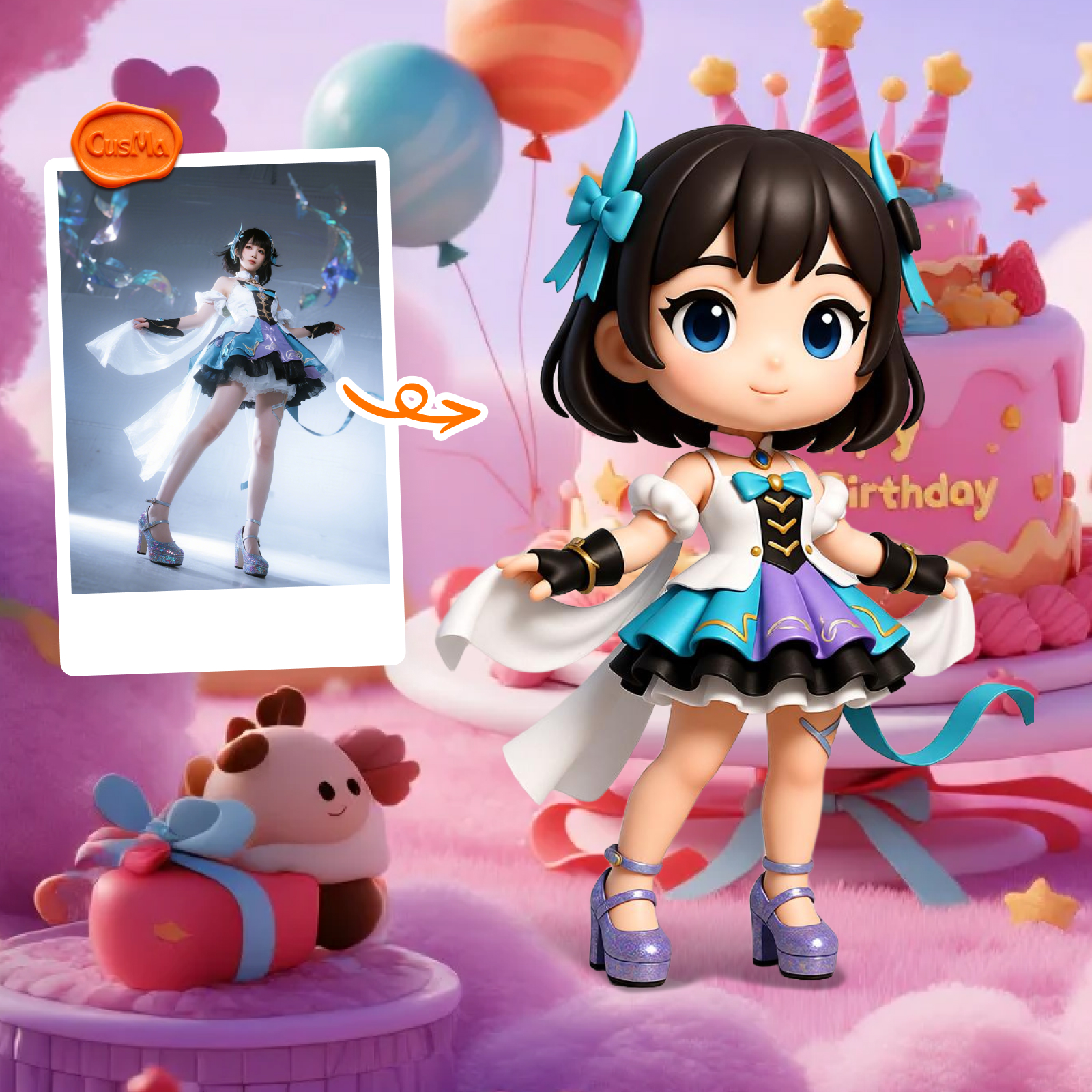 Cosplay 定制 3D 手办