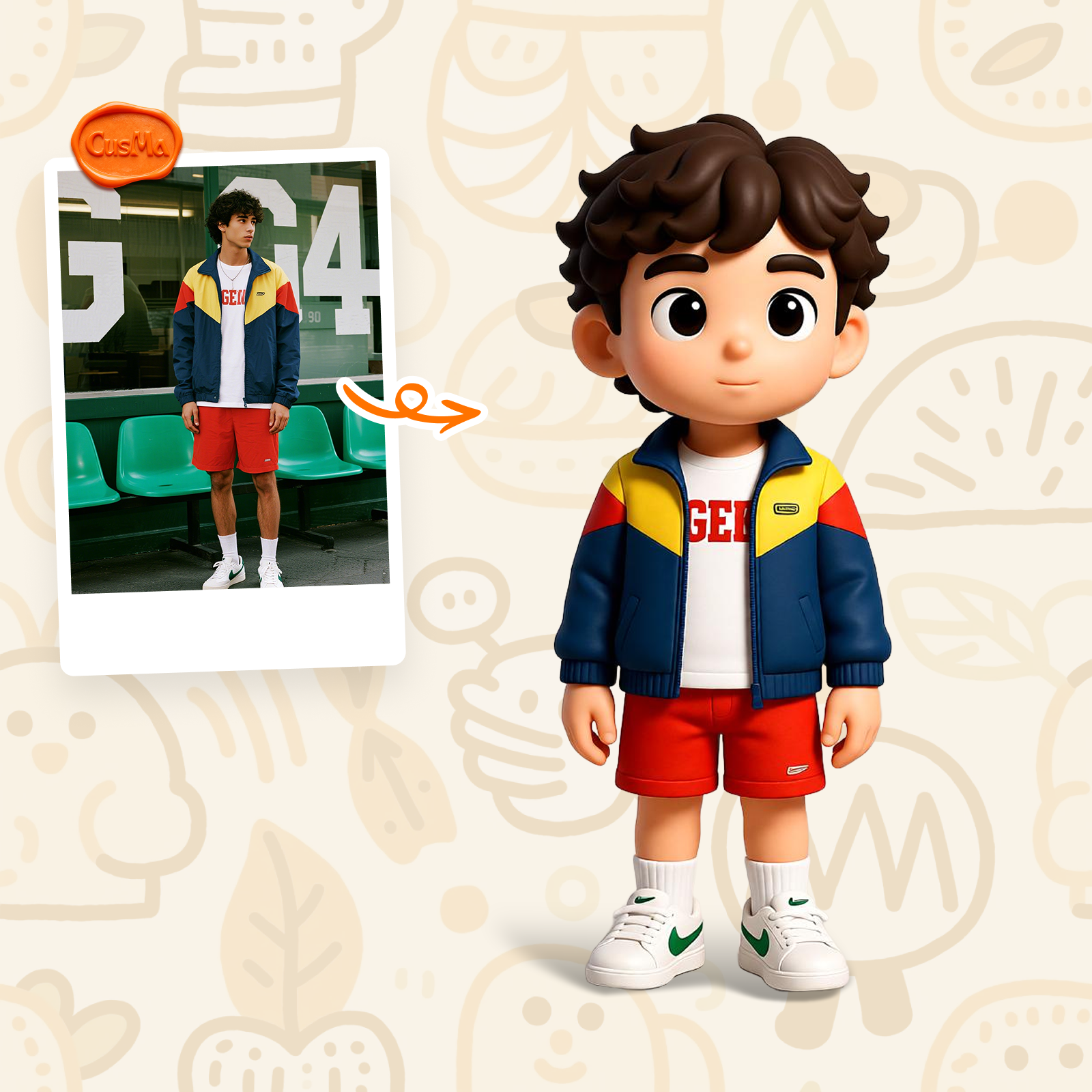 [Copy][Copy][Copy][Copy][Copy][Copy][Copy]Customized 3D figure for clown girl