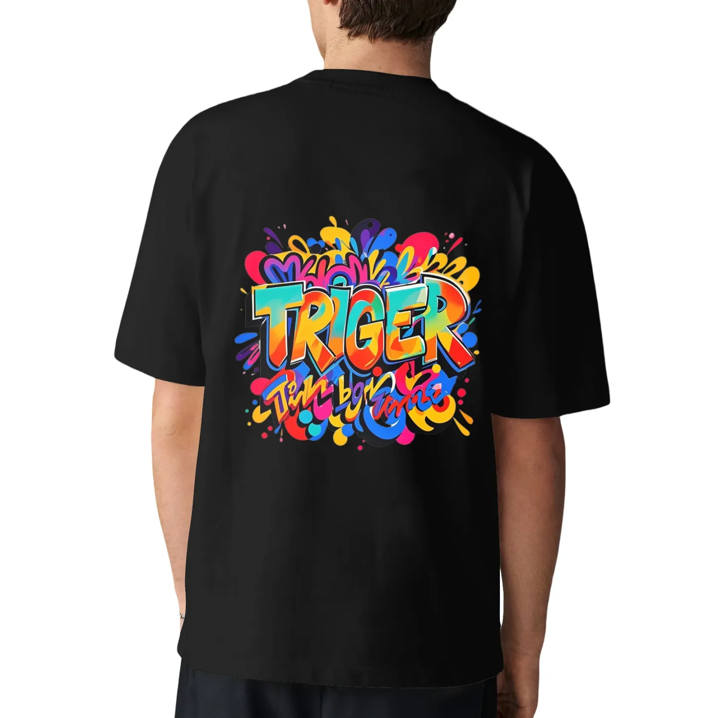 Customized men's T-shirt