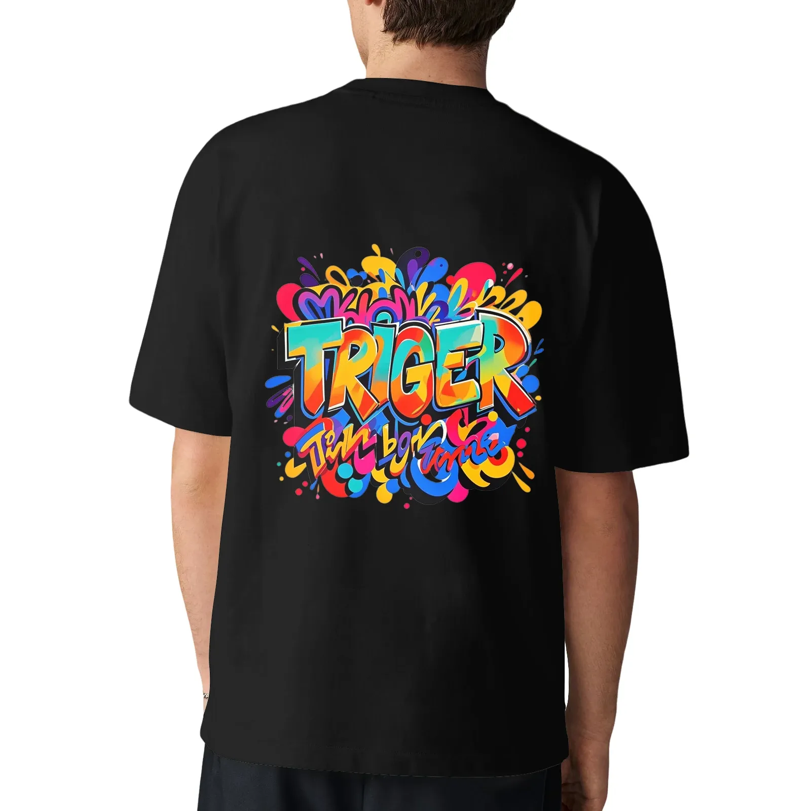 Customized men's T-shirt