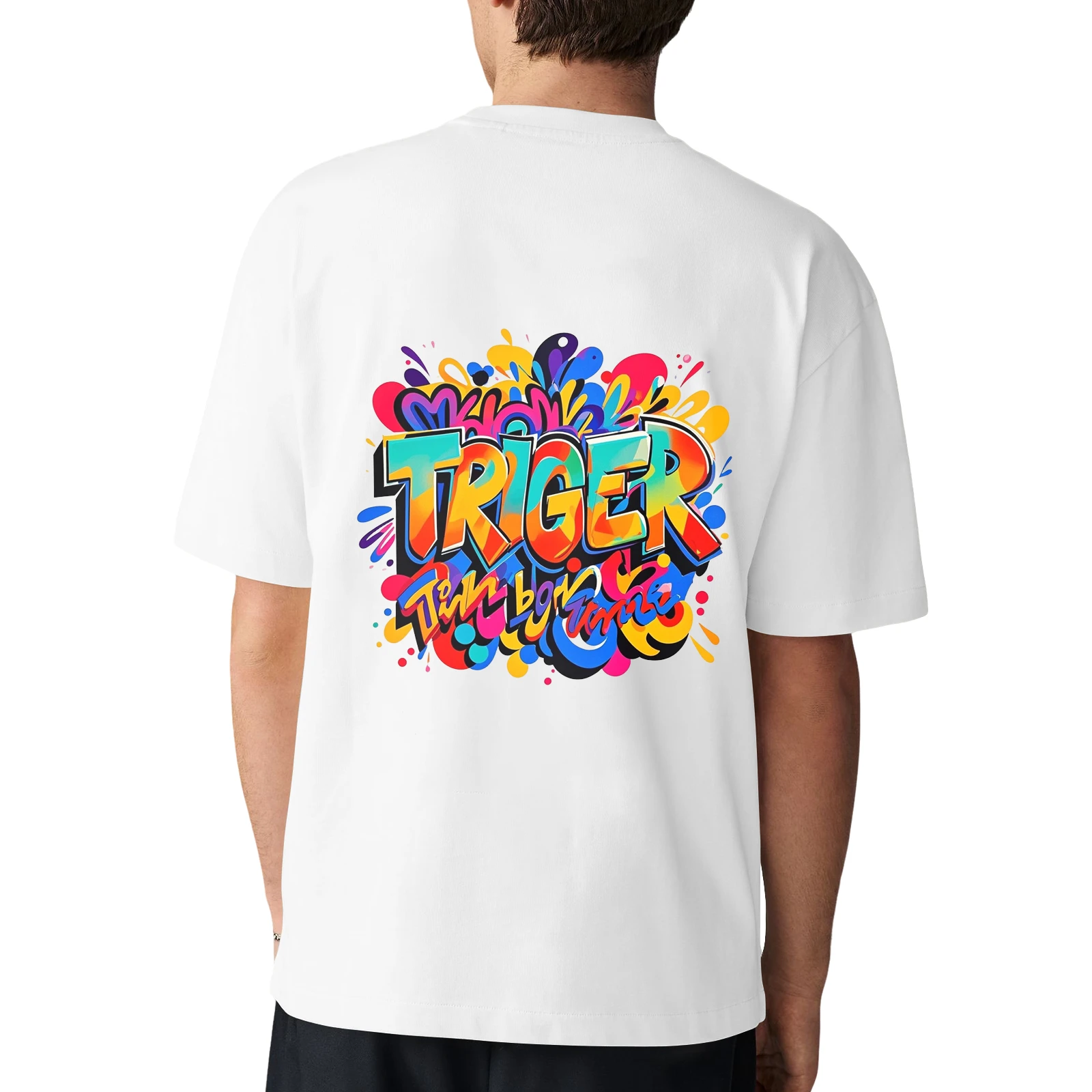 Customized men's T-shirt